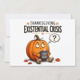 Invitación Taza De Café Con Calabaza Crisis Existencial De Ac