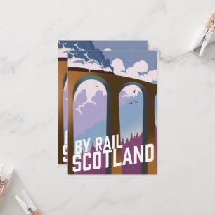 Invitación Taza de café gigante By Rail Escocia