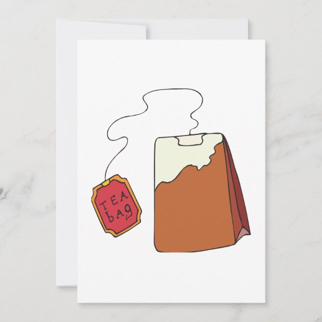 Invitación Té agrietado (Anverso)