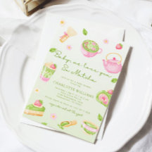 Te Amamos Tanto Matcha Baby Girl Shower