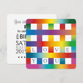 Invitación Te amo