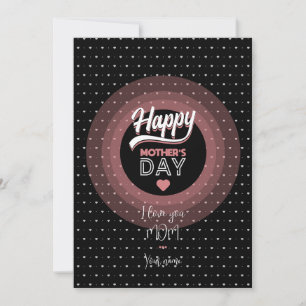 Invitación Te amo mamá