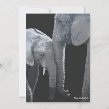 Te Amo Más, Arte Original de Elefante