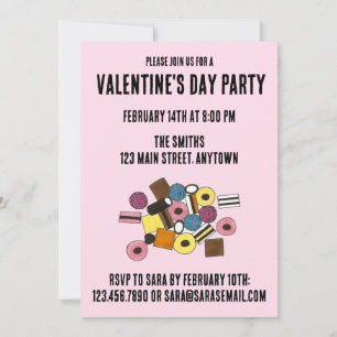 Invitación Te amo todo tipo de maneras El día de San Valentín
