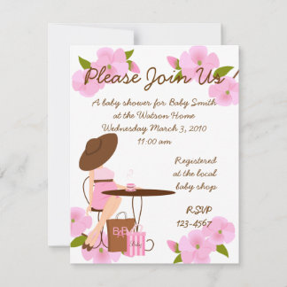 Invitación Té bebé