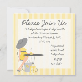 Invitación Té bebé
