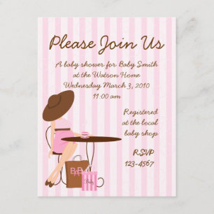 Invitación Té bebé