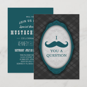 Invitación Te Debo Una Pregunta Marco Elegante