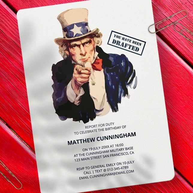 Invitación ¡Te Han Redactado! Celebración del Día B (Subido por el creador)