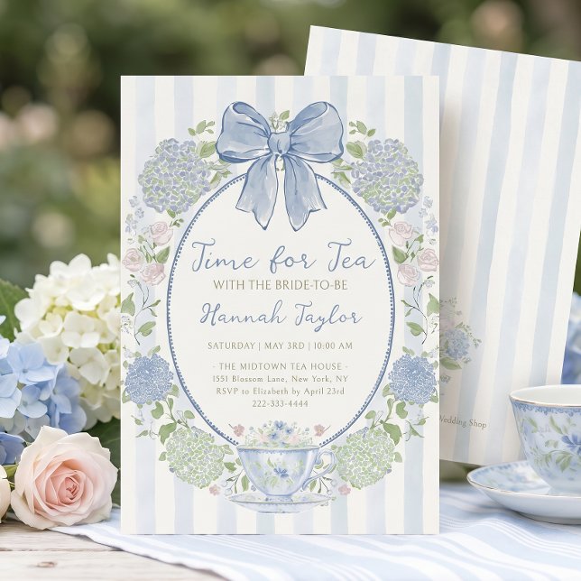 Invitación Té Nupcial Floral Té de Despedida de Soltera (Subido por el creador)