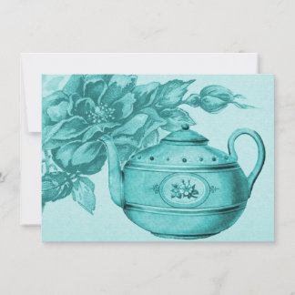 Invitación Té nupcial Rosa