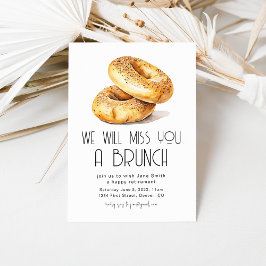 Invitación Te Perderemos Un Brunch De Jubilación De Brunch