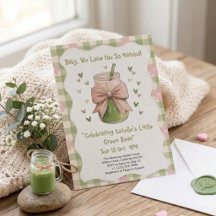 Te Queremos Tanto Matcha Chica Baby Shower