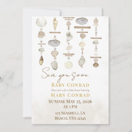 Invitación Te veo pronto Bebé
