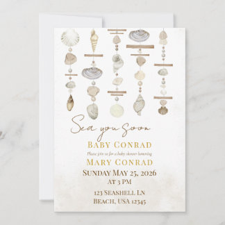 Invitación Te veo pronto Bebé