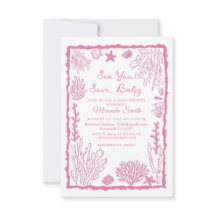 Te Veré Pronto Chica Fiesta de Bebé Costera