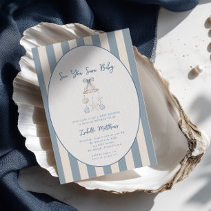 Invitación Te Veremos Pronto, Bebé, Fiesta de Bienvenida Cost