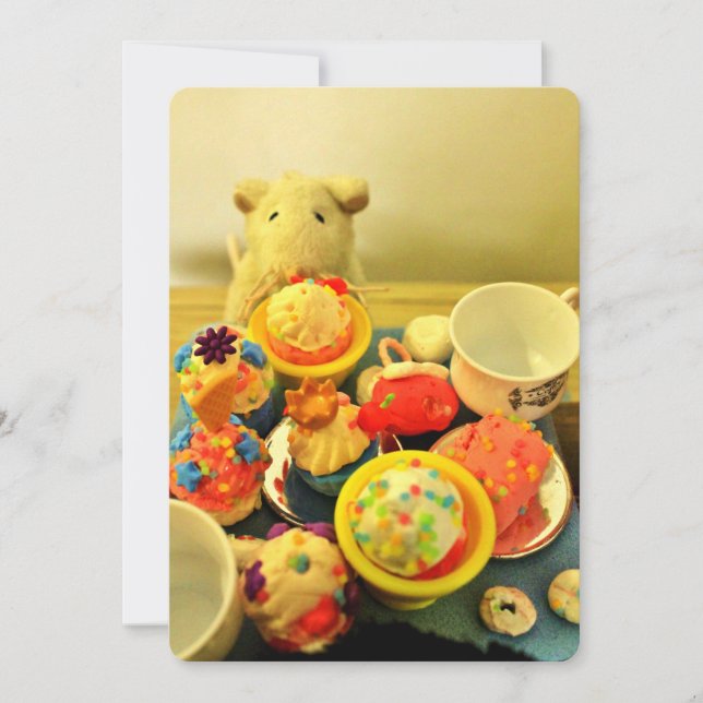 Invitación Tea Fiesta (Anverso)