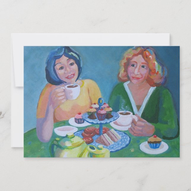 Invitación Tea fiesta (Anverso)