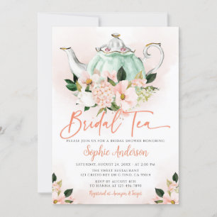 Invitación Tea Fiesta Bridal Shower