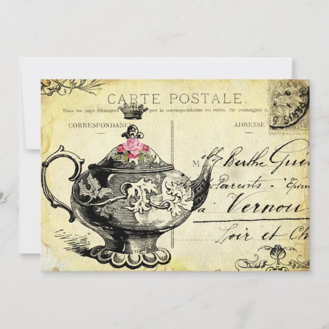 Invitación TeA Fiesta de QUeeN (Anverso)