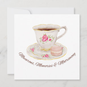 Invitación Tea Fiesta Elegant Bridal Shower Bachelorette