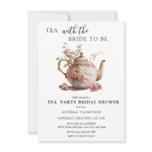 Tea Fiesta | Tea Bridal Shower