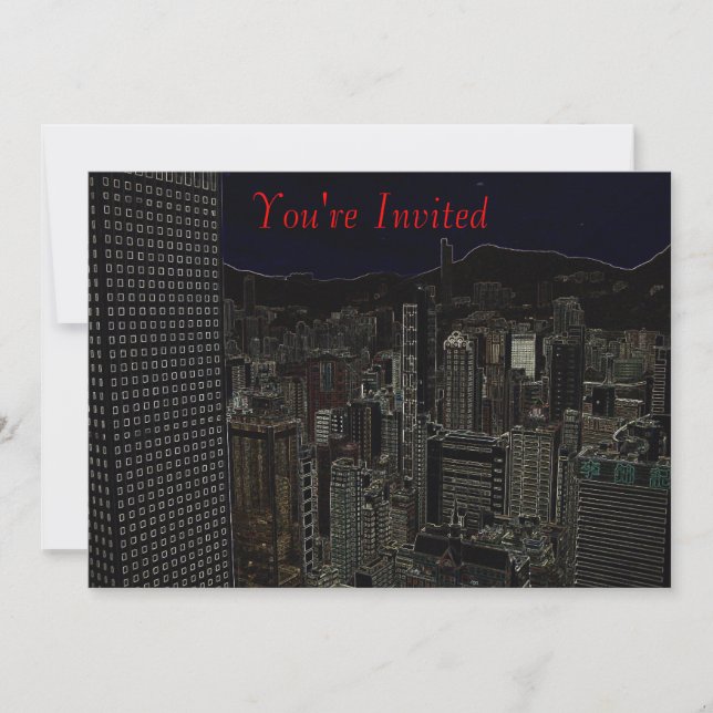 Invitación Techo de la ciudad (Anverso)