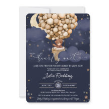Teddy Bear Air Ballon Twinkle Star Baby Shower