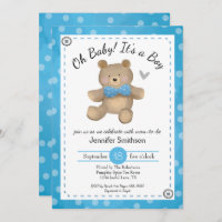 Teddy Bear Baby Shower Oh Baby