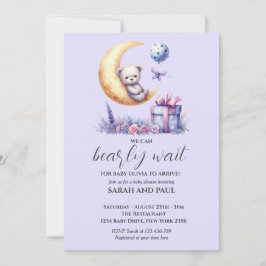 Invitación Teddy Bear Podemos Esperar