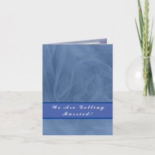 Invitación Tela azul Tulle Fabric Cualquier Color