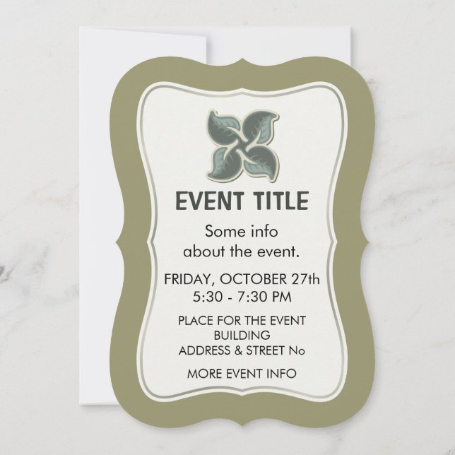 Invitación Tela decenal 3 (Reverso)