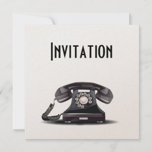 Invitación Teléfono