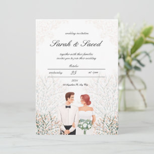 Invitación Telegram "Boda de Ensueño"