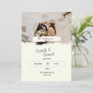 Invitación Telegram "Boda de sueños"