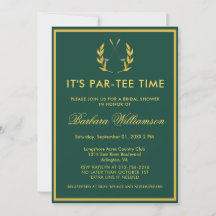 *Tema Clásico Elegante de Golf para Despedida de S