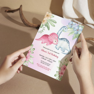 Invitación Tema de cumpleaños Safari de la jungla