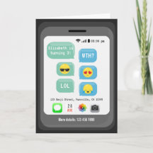 Tema de emoji Fiesta de cumpleaños virtual