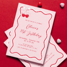 Tema de la fiesta de cumpleaños del cerezo Adulto