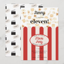 Tema de la fiesta de cumpleaños del Fiesta de cine