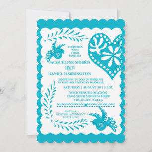 Invitación Tema de la pancarta del Boda de la Fiesta Mexicana