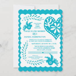Invitación Tema de la pancarta del Boda de la Fiesta Mexicana