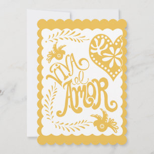 Invitación Tema de la pancarta del Boda de la Fiesta Mexicana