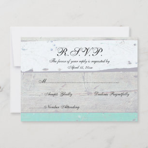 Invitación Tema de la playa Starfish Boda Rustic