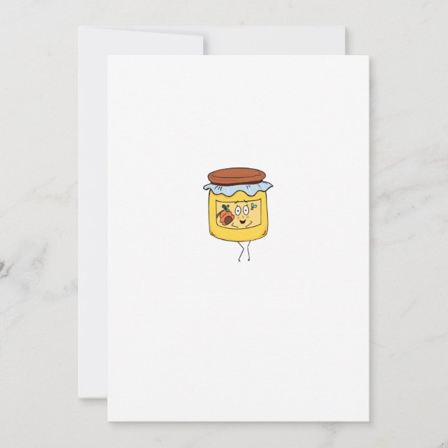 Invitación Tema de miel, personaliza Honey (Anverso)