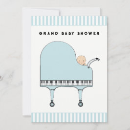 Invitación Tema de Música para Fiesta de Bebé