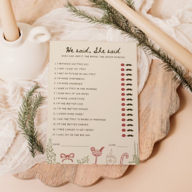 Invitación Tema de navidades descargable Dijo que decía Tarje (Subido por el creador)