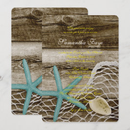 INVITACIÓN TEMA DE PLAYA B'NOT B'NAI BAR BAT MITZVAH INVITACI