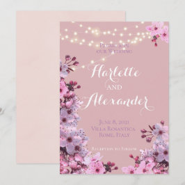 Invitación Tema de Sakura